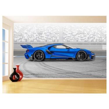 Imagem de Papel De Parede Carro Ford Gt Esportivo Lemans 3,5M Car93 - Você Decor