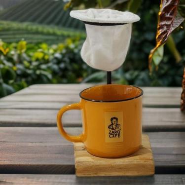 Imagem de Mancebo Zaro Café + Caneca Laranja 200ml