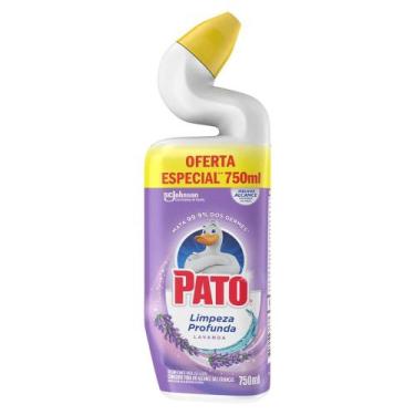 Imagem de Desinfetante Limpeza Profunda em Gel Lavanda Pato 750ml - Sc Johnson