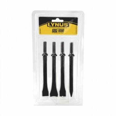 Imagem de Kit Ponteiras Pneumática com 4 peças KML-4000 Lynus