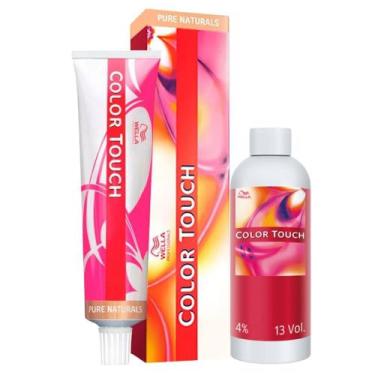 Imagem de Color Touch Tonalizante 1x 2/0 Preto + 1 E. 4% - Wella, UNICA