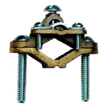 Imagem de Sigma Engineered Solutions Proconnex 41409 Encaixe de conduíte de braçadeira de aterramento para fio blindado de 1/2 a 2,5 cm, 1 pacote, barra