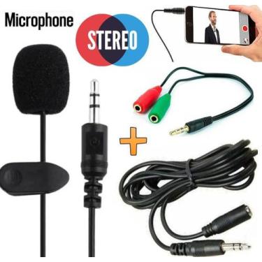 Imagem de Microfone De Lapela Profissional Para Celular Universal Android Iphone