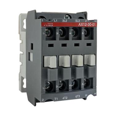Imagem de Contator Tripolar  12A 24Vca 1NF  AX12-30-01-81  ABB