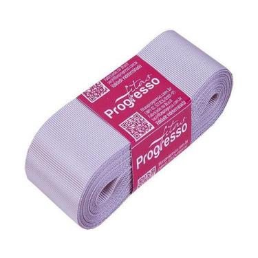 Imagem de Fita Gorgurão Progresso 38mm nº9 - 10m Cor 084 Prata - 01 unidade - Fi