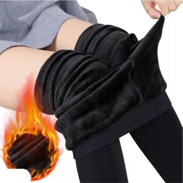 Imagem de Meia Calça Translucida Termica Forrada Fio 80 Queima Estoque - Lontchi