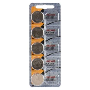 Imagem de Bateria Maxell - CR2025 - 5 Unidades