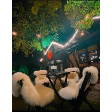 Imagem de Kit 4 Pelego Natural de Ovelha Premium M Lã Alta - JS Peles