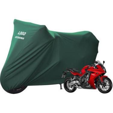 Imagem de Capa Protetora Moto Honda CB 650 F Não Risca Pintura - Mz, Verde