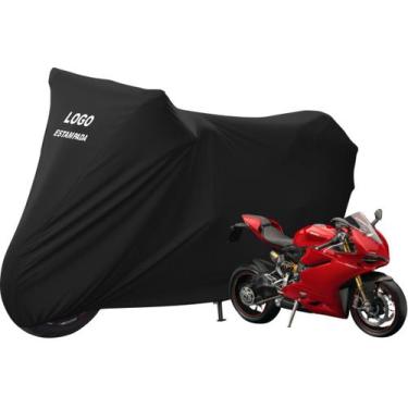 Imagem de Capa Para Moto Ducati Panigale 1199 S 1299 Sob Medidas - Mz, Preta