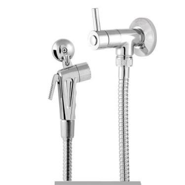 Imagem de Ducha Higiênica Metal Cromado 2020 C62 Gatilho Abs 1/4 Volta    - Del 