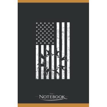 Imagem de American Flag Paragliding Skydiver Notebook: Perfect Gifts For Loved one| Notebook, Note Pad, Notes, Birthday Present Gift 120 Lined Pages 6 x 9 Inch 120 Lined Notes