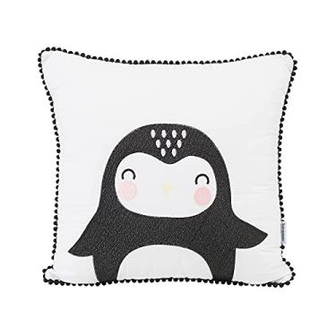 Imagem de Biramar Baby Almofada Pompom Woodland Pinguim Cinza