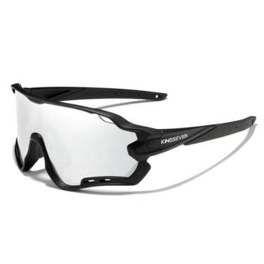Imagem de Oculos de Sol Esportivo Unissex Ciclismo Bike Óculos Polarizado com Pr