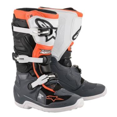 Imagem de Alpinestars 2015017-1124-08 Tech 7S Botas Blk/Gry/Wht/Fluo Org Sz 08