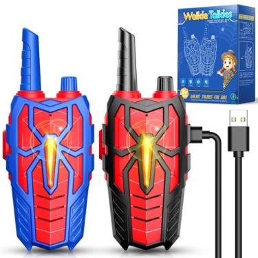 Imagem de Walkie Talkies Recarregáveis Webspidee para Crianças (3 a 10 anos) - P