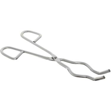 Imagem de Generic Pinça de cadinho de 20 cm de aço inoxidável para cadinho de grau profissional SS Pinças de laboratório, médio, indefinido, aggtong-1