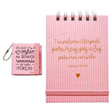 Imagem de Kit Bloco de Notas +Post it (Rosa)