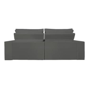 Imagem de Sofá Retrátil-reclinável 1,50m Confortável Balaqui Decor Cinza