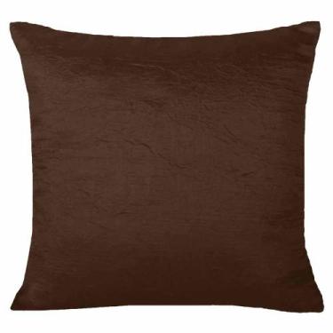 Imagem de Capa de Almofada Cetim Amassadinho 45x45cm - Paulo Cezar Enxovais,  Ta