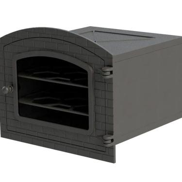 Imagem de Forno de Ferro com Vidro Libaneza Colonial 51x45,5x30,5Cm