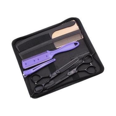 Imagem de 6 Polegada Tesoura De Cabeleireiro Profissional Inoxidável Desbaste Te