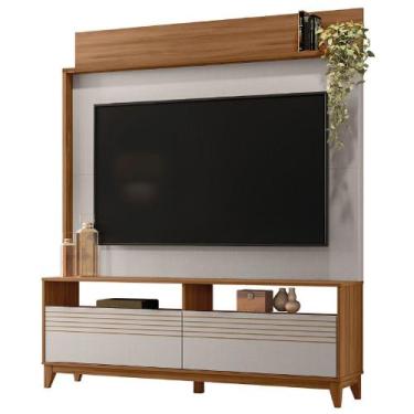 Imagem de Estante Home Theater Para TV Até 70 Polegadas 1,60m Granada Madeirado 
