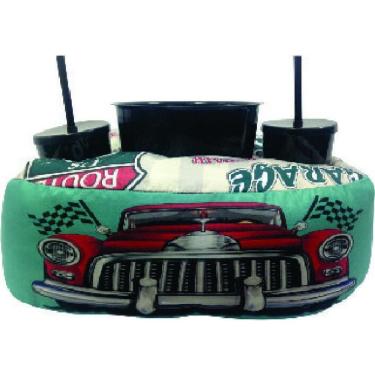 Imagem de Almofada Porta Pipoca 34 X30 X12 Cm Route 66