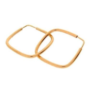 Imagem de Brinco De Argola Ouro 18k Feminino Infantil E Adulto - RD Magazine