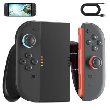 Imagem de Charging Grip Compatible with Nintendo Switch 2 Joy-Con（2025）, Comfort Grip for Nintendo Switch Controllers JoyCon