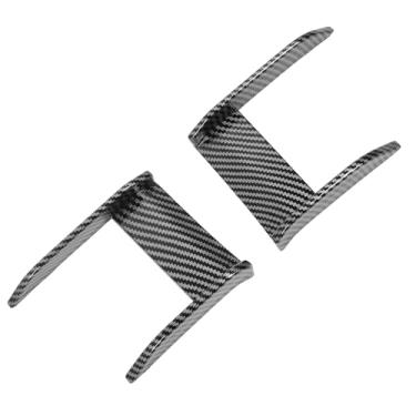 Imagem de Naroote Difusor de Ventilação Lateral do para -choque Dianteiro, Instalação Fácil Spoiler Lateral do Pára -choques, Alta Dureza para 1 Série F40 2019 (Estilo de fibra de carbono)