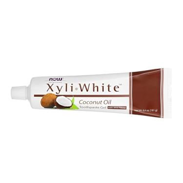 Imagem de NOW Foods Creme Dental + Óleo Coco XyliWhite 181g Importado