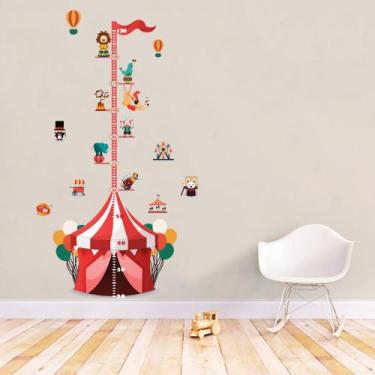 Imagem de Régua de Crescimento Infantil Circo - TACOLADO, 01 Kit Infantil com Ré