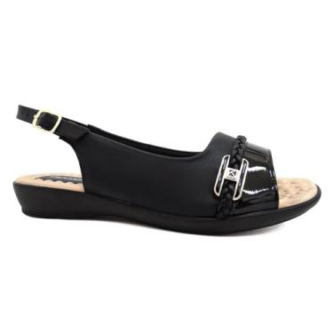 Imagem de Sandália Anabela Salto Baixo Piccadilly 500349