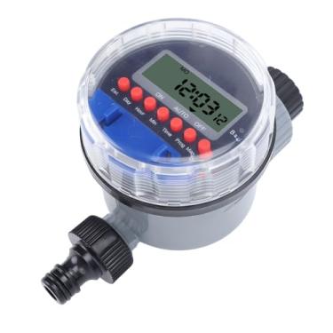 Imagem de Luocute Timer de Sprinkler, Timer de água Programável para Mangueira de Jardim, Manual de Exibição de Tela LCD e de Irrigação Automático de Irrigação Mangueira de água à Prova D'água