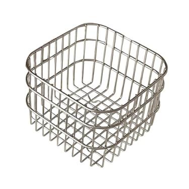 Imagem de WeiLaiKeQi Cesto de armazenamento de malha de arame para casa, suporte para papelaria de mesa, organizador de bugigangas multiuso para escritório doméstico, 13x13x10cm