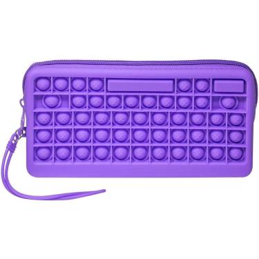 Imagem de Estojo Escolar Pop it Teclado em Silicone -E240 - Dac diverso