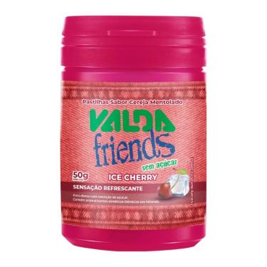 Imagem de Pastilha Valda Friends Ice Cherry Zero Açúcar Pote 50g