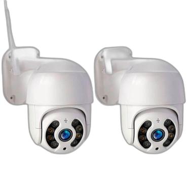 Imagem de Kit 2 Câmeras Ip Segurança Wifi Externa Yoosee 360 Graus