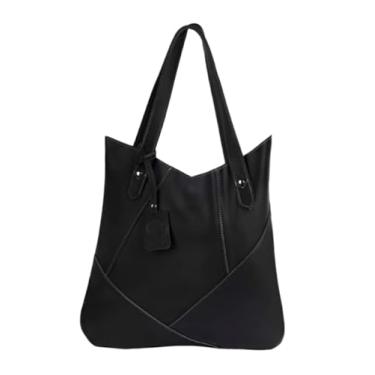 Imagem de Bolsa de Ombro Couro Legítimo Modelo Maria Elegante (Preto)