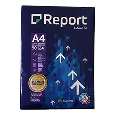 Imagem de Papel Sulfite Report A4 90g Branco Pacote com 500 Folhas