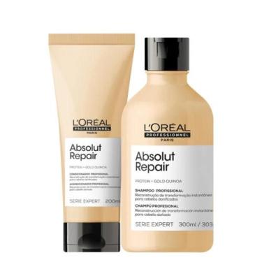 Imagem de Kit Shampoo + Condicionador Loréal Profissionnel Absolut Repair - L'Or