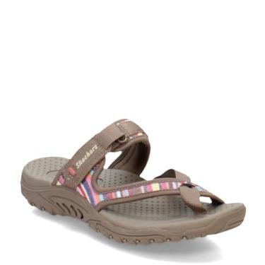 Imagem de Skechers Sandália feminina Reggae - Baja Sunrise, marrom-marrom, 40