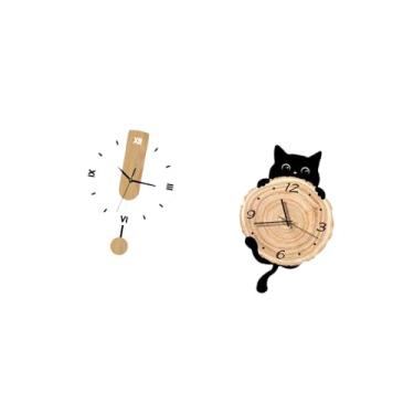 Imagem de Bothyi Relógio de Parede Silencioso com Ornamento de Acrílico E Grandes Algarismos Romanos, Fácil, Sem Tique-taque, Relógio Pendurado para Casa, Escri