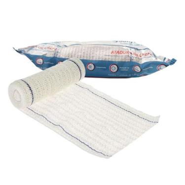Imagem de Atadura de Crepe 13 Fios 10cm X 1,8m Unidade Sanfarma
