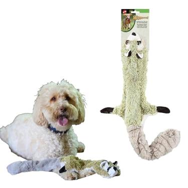 Imagem de SPOT Skinneeez | Brinquedo para cães sem bichinhos com squeaker para todos os cães | Brinquedo de puxar de guaxinim para raças pequenas e grandes | 58 cm | Design de guaxinim | Da Ethical Pet
