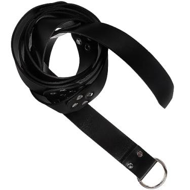 Imagem de Cinto Medieval Cinto de Cavaleiro Nórdico Cinto Renascentista para Traje de Pirata de Cavaleiro de Mardi Gras Cosplay Preto/333