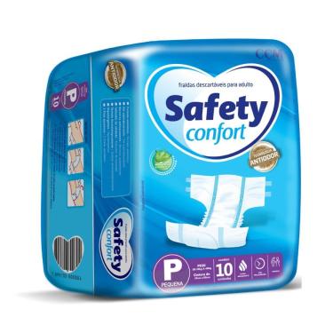 Imagem de Fralda Safety Confort Tämanho P com 10 Unidade