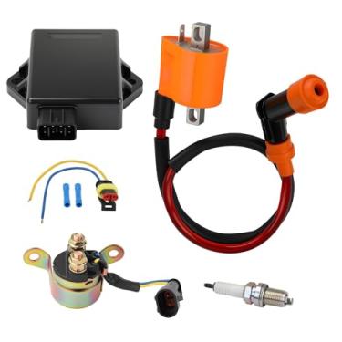 Imagem de Para Polaris Trail Boss Magnum 330 2003-2013 CDI Box bobina de ignição e vela de ignição 3087253