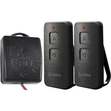 Imagem de 2 Controle Remoto 2 Canais + Tx Car Luz Farol Alto Carro Moto Garen